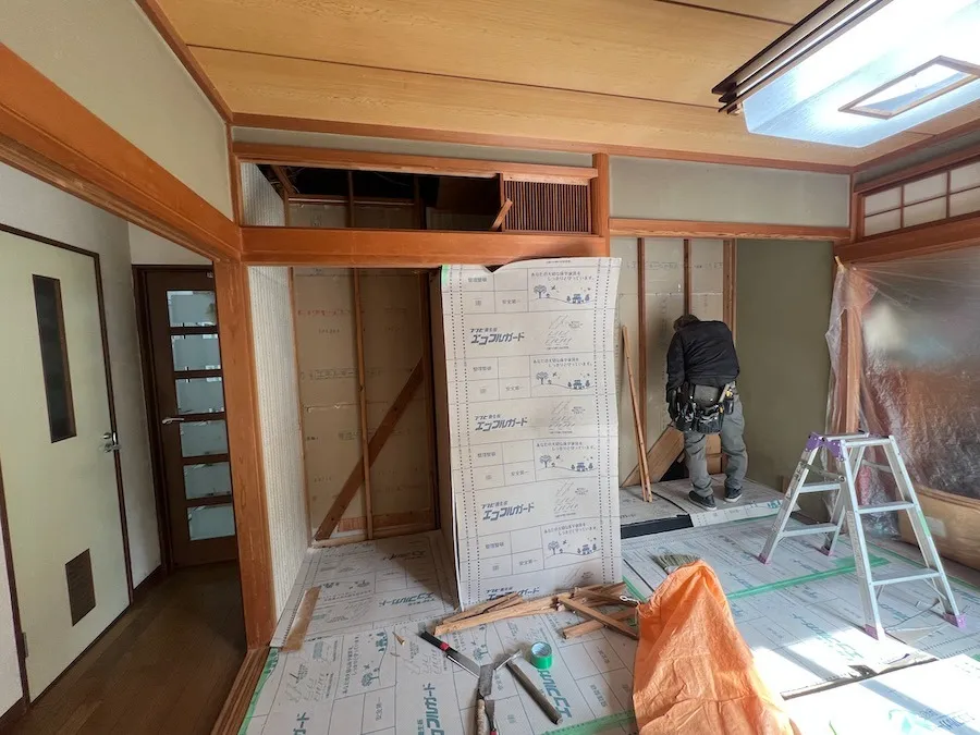 伝統的和室文化、改造工事